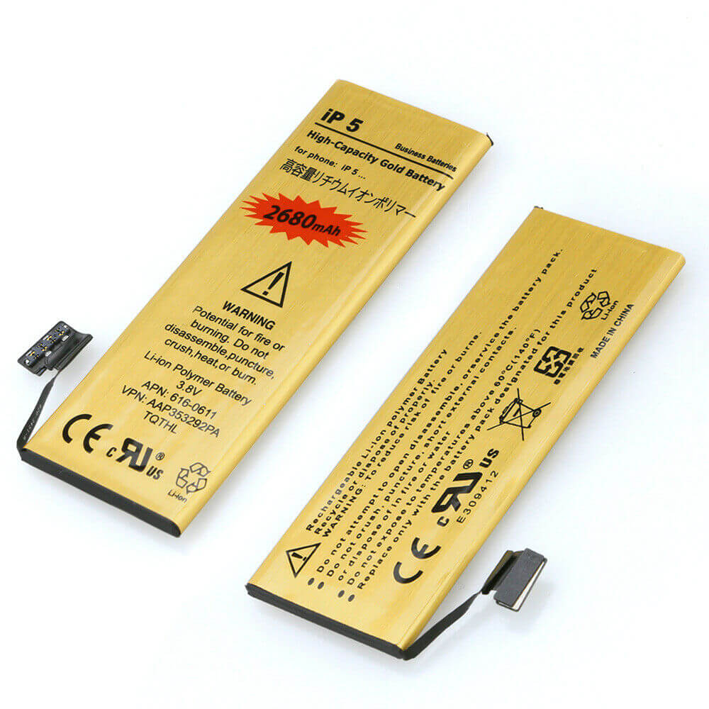 High Capacity Replacement Battery For Apple iPhone 7 6s 6 Plus 5s 5 4s - Eastlakes Electronics